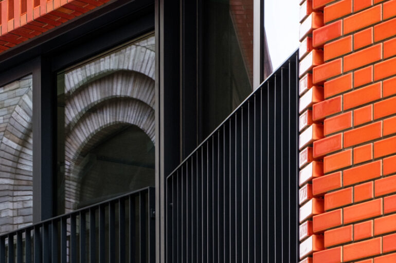 Marylebone Place by Fletcher Priest Architects. Photographed by Neil Kenyon