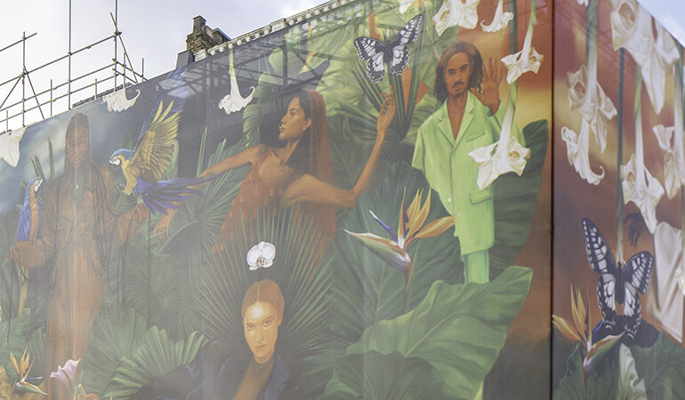 Sustainable art in construction