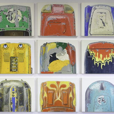 Jeremy Dickinson Artwork. Hyper realistic toy cars